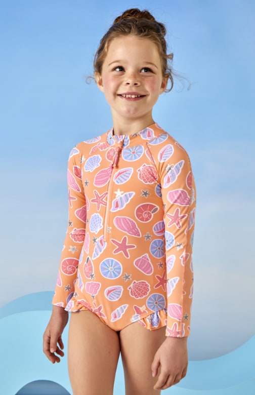 Little girls' swimwear