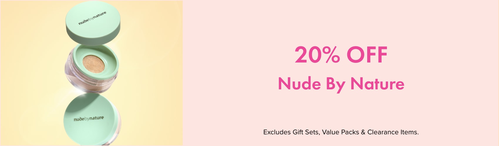 20% OFF Nude by Nature
