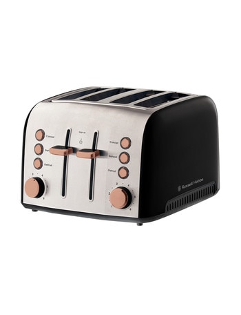 Russell Hobbs Brooklyn 4-Slice Toaster, Copper Accent, RHT94COP product photo