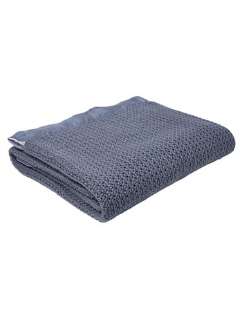 Swanndri Thermalweave Cot Blanket, Grey product photo