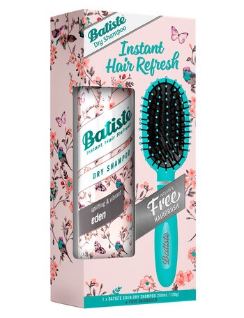 Batiste Eden Dry Shampoo & Brush Set, 200ml product photo