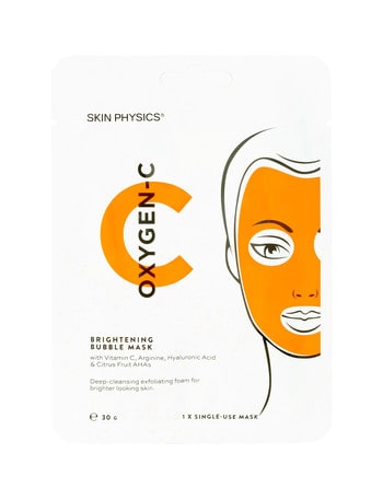 Skin Physics OXYGEN C, Brightwning Bubble Mask, 1-Pack product photo