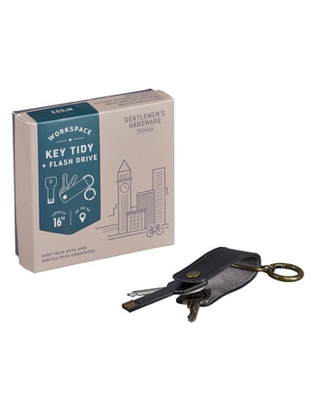 Gentlemen's Hardware Key Tidy with USB Flash Drive product photo