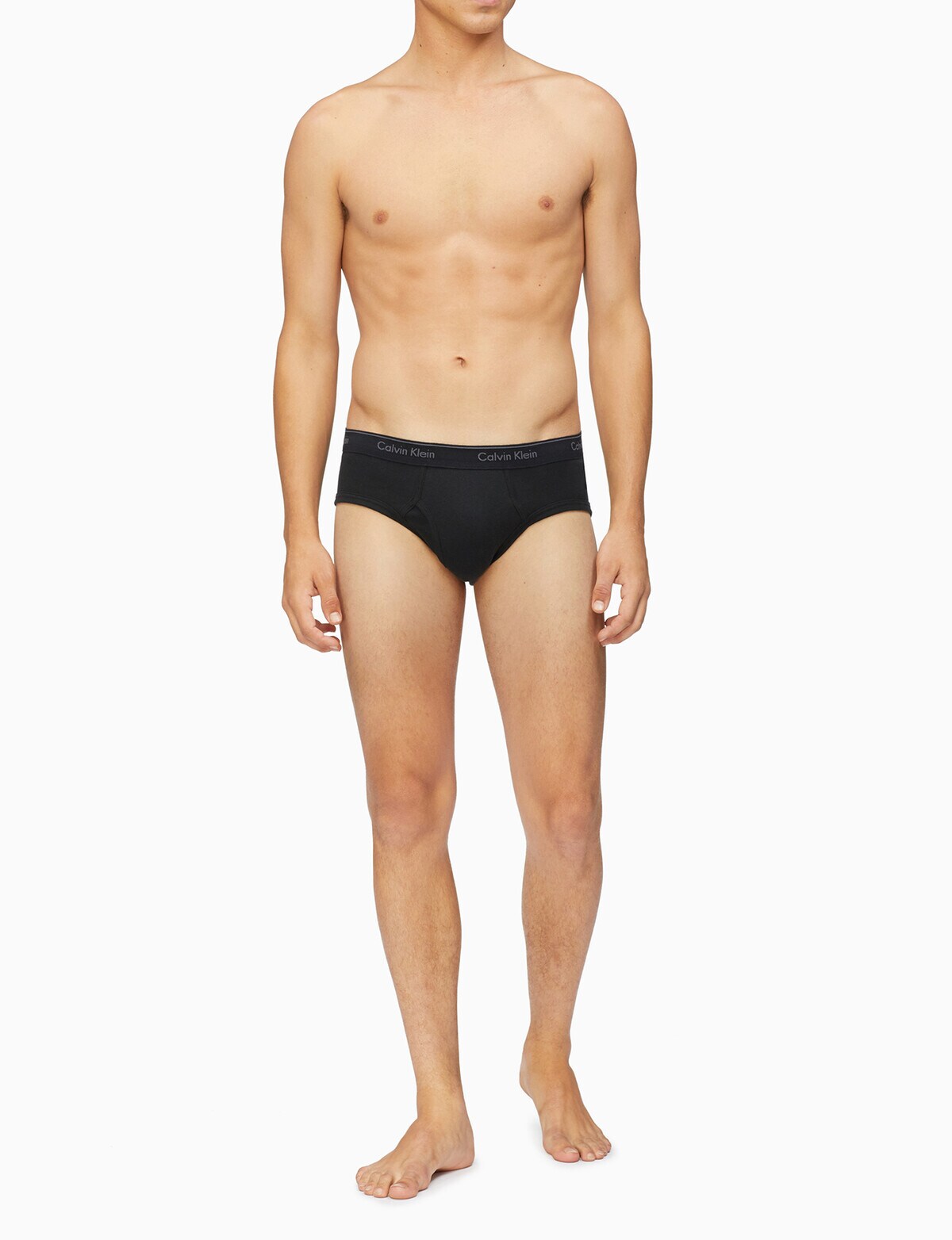 Calvin Klein Cotton Classic Brief, 4-Pack, Black