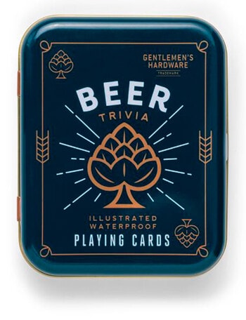 Gentlemen's Hardware Beer Playing Cards product photo
