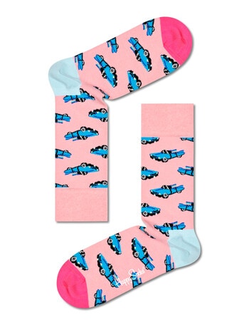 Happy Socks Cadillac Sock, Pink product photo