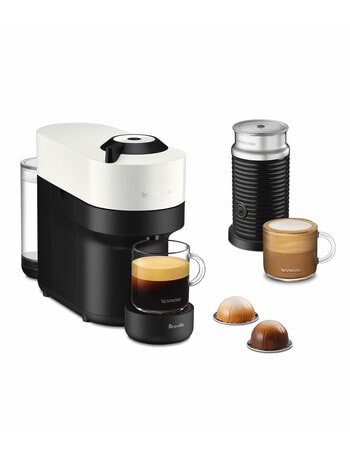 Nespresso Vertuo Pop Coffee Machine Bundle, White, BNV150WHT product photo
