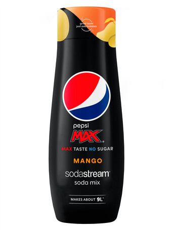 Sodastream Pepsi Max Mango Syrup, 440ml product photo