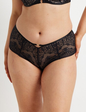 Perfects After Dark Fiesta Short Brief, Black, 10-18 product photo