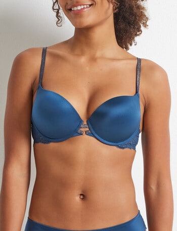 Perfects Bombshell Super Boost Bra, Blue Wing, A-D product photo