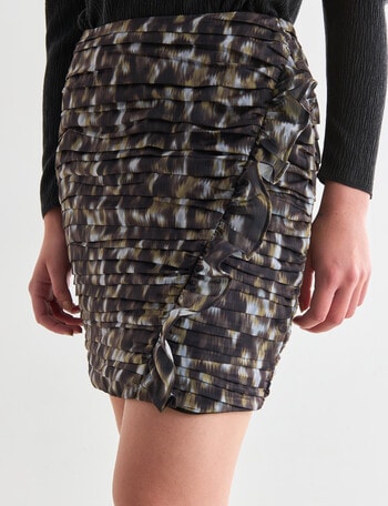 State of play Cosmos Mini Skirt, Green product photo