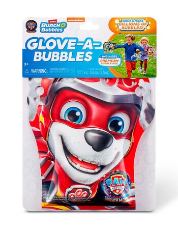 Bubbles Paw Patrol Bubble Wow Glove, 1-Piece, Assorted product photo