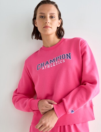 Champion Graphic Crew, Pink product photo