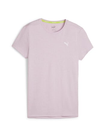 Puma Heather Short Sleeve T-Shirt, Grape Mist product photo