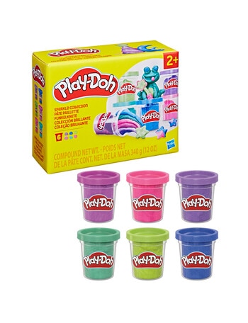 Playdoh Sparkle Collection 6-Pack product photo