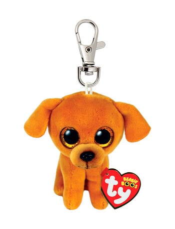 Ty Beanies Boo Zuzu Tan Dog Clip product photo